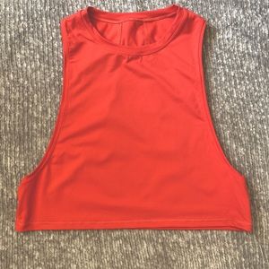 *GENTLY USED* Muscle Love Crop Tank- LULULEMON SIZE 2